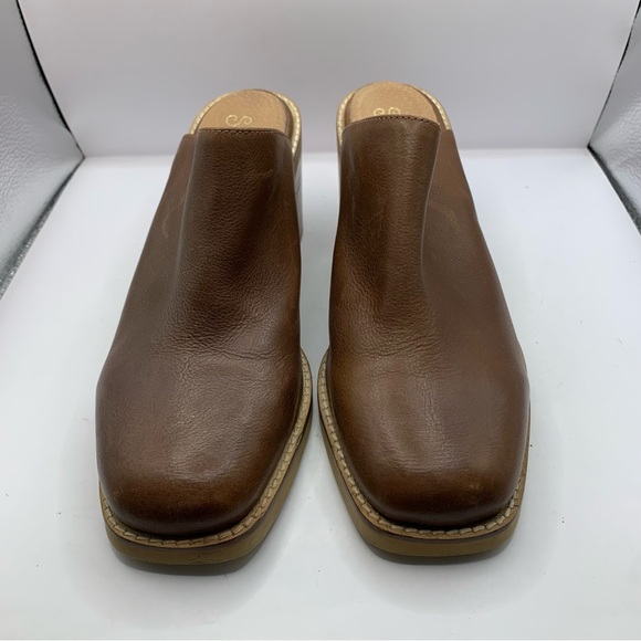 Seychelles Spur Of The Moment Mule brown leather size US 10 - Picture 3 of 10